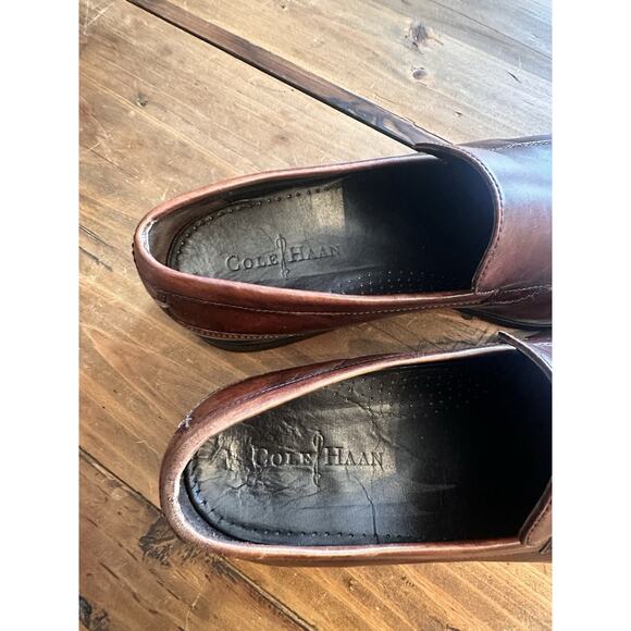 Cole Haan Air Adams Leather Loafers Shoes Men’s Size 10 Venetian Slip On - Picture 6 of 9